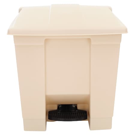 Rubbermaid Commercial 8 gal. Square Trash Can FG614300BEIG